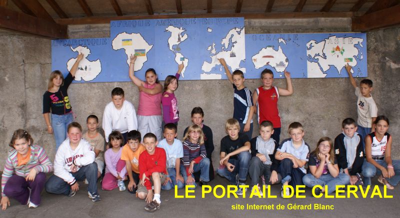 les lves de l'cole de Fontaine en 2006-2007