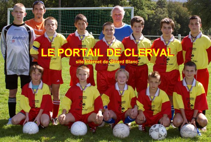 Les footballeurs de 11 ans de la Goulisse