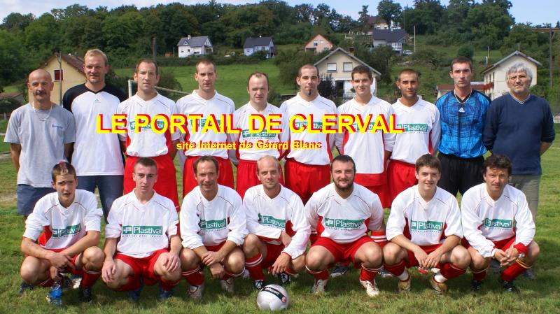 L'quipe 1re du football-club Clerval-Anteuil