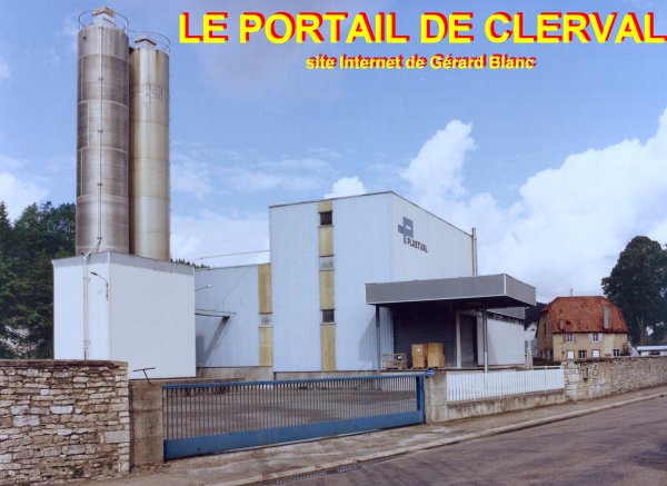ancien site de l'usine Plastival  Clerval 