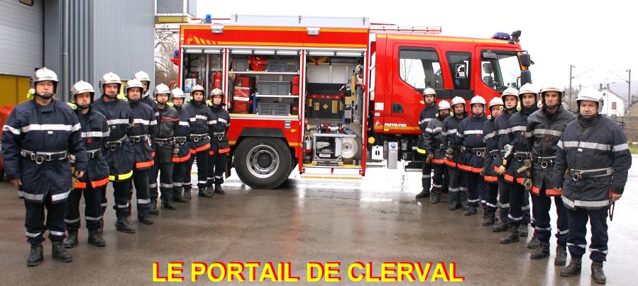 pompiers de clerval