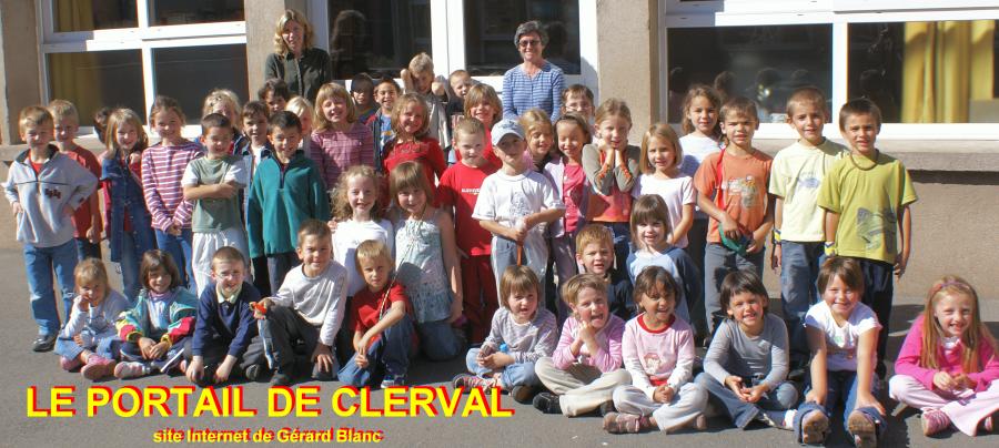 2 classes de l'cole de Clerval