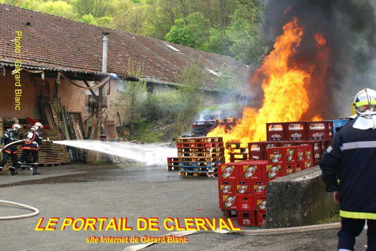 incendie  Clerval