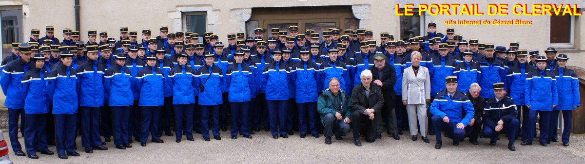 La 424e promotion de l'cole de gendarmerie de Chaumon en visite au Muse de Clerval