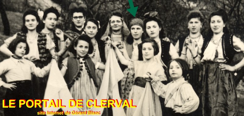 thtre paroissial  Clerval vers 1946