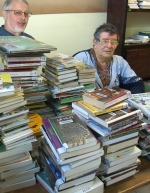 Etienne et Andr, les bibliothcaires