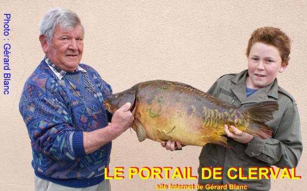 Une carpe du Doubs  Clerval