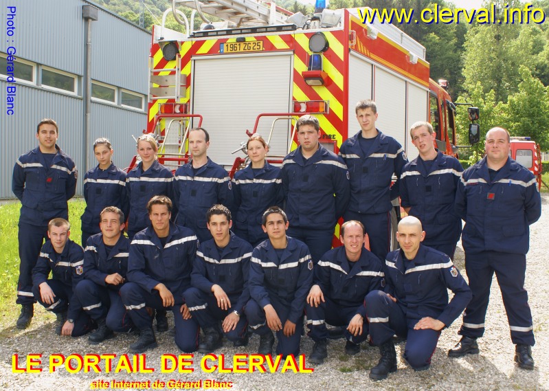 pompiers du Doubs  Clerval
