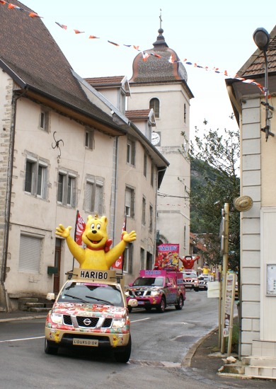 Le clocher de l'glise de Clerval