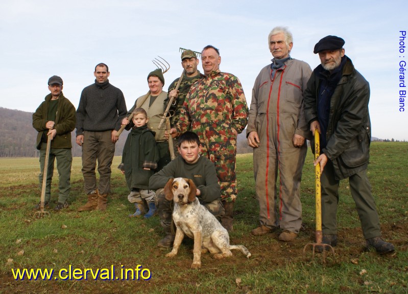 Les chasseurs de Chaux-les-Clerval