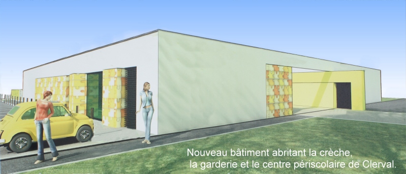 Nouveau btiment construit  Clerval