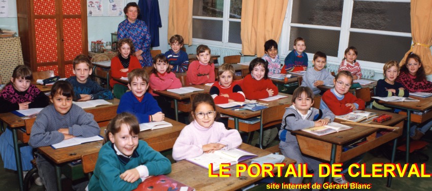 Clerval classe de Mme Verdy