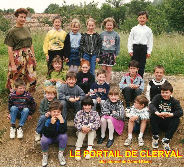 classe de cp 1993  Clerval