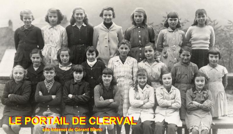 filles clerval 1951-1952