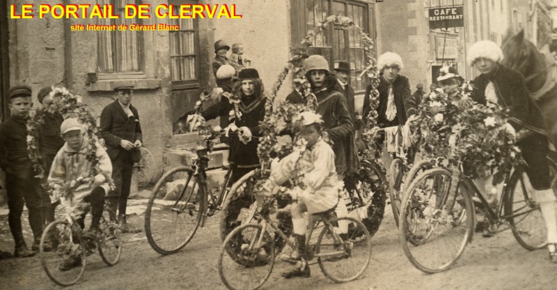 cavalcade de Clerval en 1925