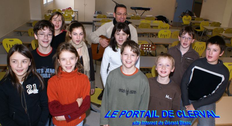La chorale du collge de Clerval