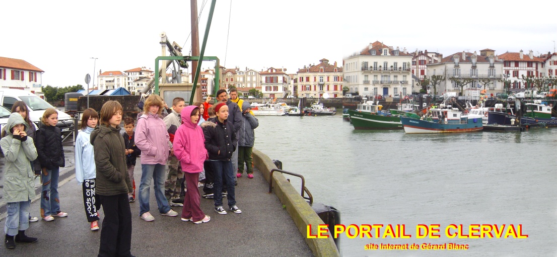 le port de pche d' Hendaye au Pays basque