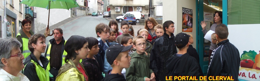 Clerval, rue de la Porte  de Chaux.