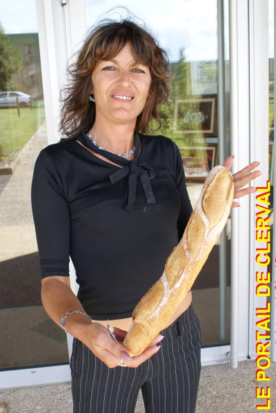 Nadine Rothenburger, boulangre  Clerval
